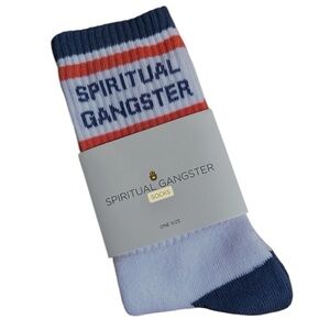 Spiritual Gangster Unisex Crew Socks One Size NWT